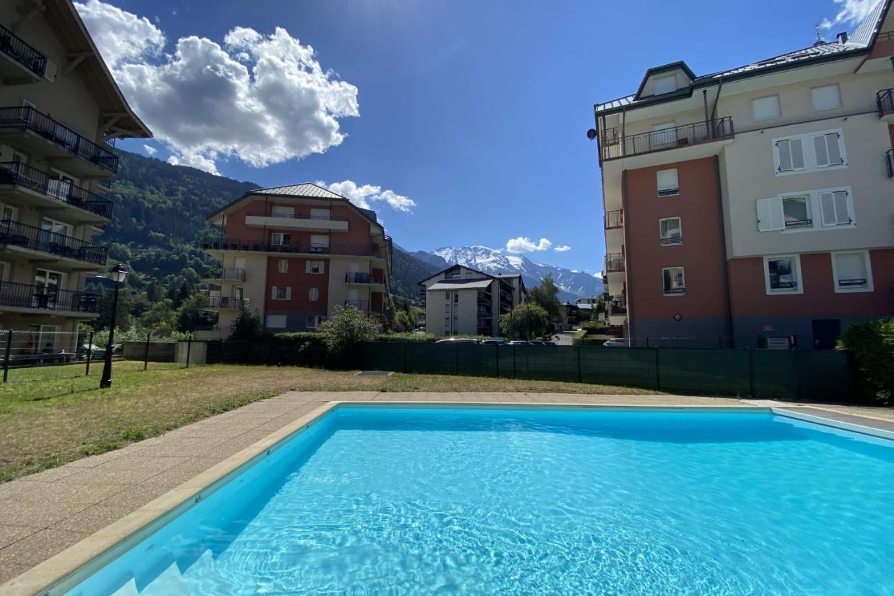 Flat In Residence With Swimming Pool Saint-Gervais-les-Bains Extérieur photo